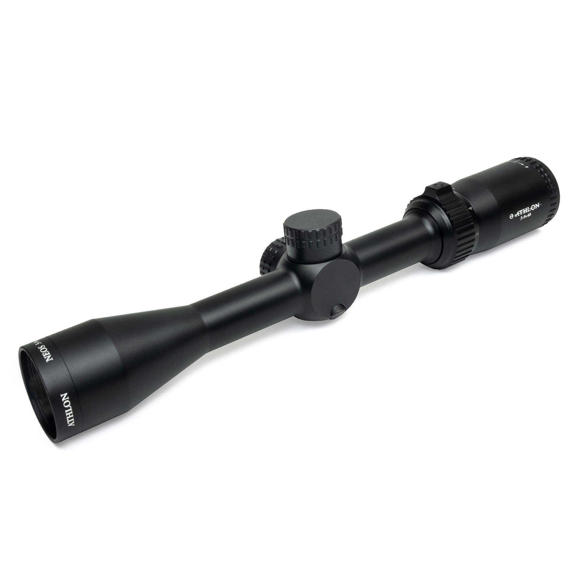 "Athlon Optics Neos Riflescope 3-9x40 SFP 1"" Tube BDC Rimfire Reticle"