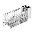 thumbnail image 4 of Organizador de fregadero de cocina, soporte para esponja, dispensador de jabón premium multiusos, organizador de fregadero, escurridor para hotel,, 4 of 9