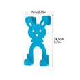 thumbnail image 2 of 2023 NEW HOT Rabbit Shaped Door Back Hook Front Door Wreath Hanger Hook Iron Over The Door Single Hook Thanksgiving Wreath Christmas Ornament Welcome, 2 of 4