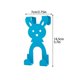thumbnail image 2 of 2023 NEW HOT Rabbit Shaped Door Back Hook Front Door Wreath Hanger Hook Iron Over The Door Single Hook Thanksgiving Wreath Christmas Ornament Welcome, 2 of 4