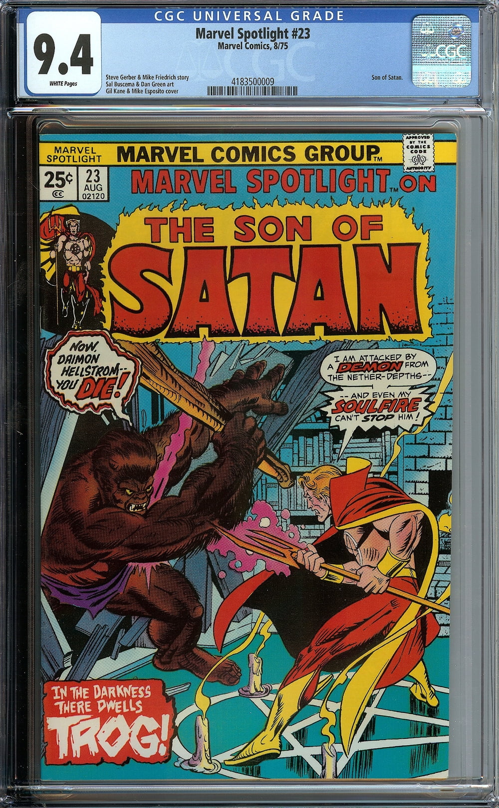 Cover of Marvel Spotlight #23