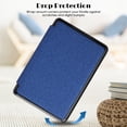 thumbnail image 2 of Slim Case for 6.8" Amazon Kindle Paperwhite 2021 11th Generation, Auto Sleep Wake Lightweight Thin Protective Shockproof Case Cover for Kindle Paperwhite 2021 11th Gen, Darkblue, 2 of 5