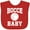 Red, variant on Inktastic Bocce Baby Boys or Girls Baby Bib