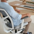 thumbnail image 4 of Desky Elite Ergonomic Chair - White / No Headrest, 4 of 10