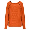 thumbnail image 5 of Womens' Turtleneck Long Sleeve Cable Knit Fall Sweaters Fashionable Jumpers Slim Fit Layering Tops Cozy Winter Clothes, 5 of 8