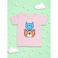 thumbnail image 3 of Cute Cat And Tiger T-Shirt Infant -Image by Shutterstock,  12 Months, 3 of 4