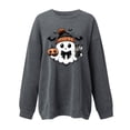 thumbnail image 4 of Amzcrzy Chandails en Molleton pour Femmes Halloween Chandail en Molleton Mode Imprimé Ample Manches Longues Blouse Col Rond Chandails en Molleton Sans Capuche Chandails en Molleton pour Femmes Chandails en Molleton et Chandails à Capuchon TG, 4 of 4