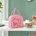 thumbnail image 5 of JoyMoreHome Portable Insulated Lunch Bag Cute Reusable Lunch Box for School Picnic Leakproof Lunch Tote Handbag, 5 of 6