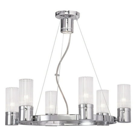 

Livex Lighting Midtown 6 Light Chandelier