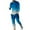 Blue, variant on Men's Track Suits 2 Piece Set Active Jogging Suits Long Sleeve Crewneck Pullover Sweatsuits and Drawstring Sweatpants Casual Tie Dye Gradient Print Outfits Yellow XL