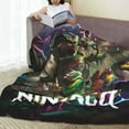 thumbnail image 5 of Ninjago Fleece Throw Blankets, Super Soft Flannel Cozy Blankets for Adults, Washable Lightweight Blanket for Couch Sofa Bed Office, Warm Plush Blankets, 5 of 8
