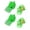 Green, variant on LJNYFDC Safety Whistle Referee Whistle with Mouthguard and Lanyard 2Pcs Loud Sound Portable Professional Outdoor Training Survival Soccer Basketball Sports