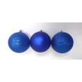 thumbnail image 2 of 3CTS 80MM SHATTERPROOF ORNAMENTS-BLUE, 2 of 3