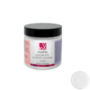 Nailite Odorless – Professional Acrylic Powder for Nail Extension System, Resistant, Long-Lasting, EMA Formula and Non-Yellowing Effect – Clear (4 Oz.)