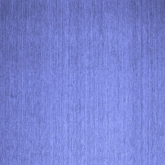 Ahgly Company Indoor Square Abstract Blue Contemporary Area Rugs, 5' Square