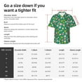 thumbnail image 4 of Fotbe Flying Bees Hawaiian Shirt for Men Unisex Summer Beach Casual Short Sleeve Cotton Linen Button Down Shirts-XX-Large, 4 of 5