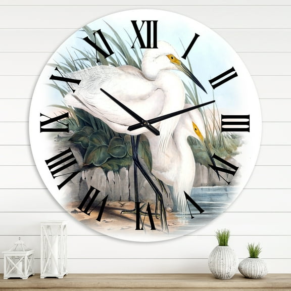 Designart 1 in Quartz Traditional Wall Clock