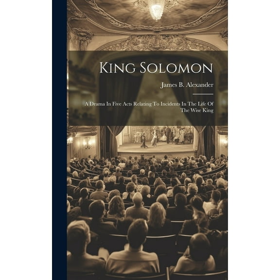 King Solomon: A Drama In Five Acts Relating To Incidents In The Life Of The Wise King (Hardcover)