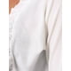 thumbnail image 5 of SUÉTERES DE MUJER INSPIRE CHIC de Terciopelo de Punto con Frente Abierto y Mangas Largas, Cárdigan Corto M Blanco, 5 of 6