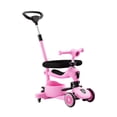 thumbnail image 1 of Patinete Multifuncional shamjiam para Niños Rosa con Manillar Ligero, 1 of 8