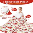 thumbnail image 3 of Pioneer Flower Floral Print Pattern Toddler Nap Mats for Kids Preschool,Sleeping Mat Bag or Kids,Toddler Sleeping Bag,Toddler Nap Mat or Daycare, 3 of 6