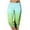 Sky Blue, variant on CLOISE Capris Pants for Women Active Stretch Capris Joggers With Pockets Soft Elastic Waist Running Petite Capri Sweatpants Pull On Capri Lounge Pants Gradient Color Casual Yoga Capris Green