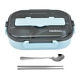 thumbnail image 1 of Thermal Lunchbox, Good Sealing Food Carrier  For Picnic Blue, 1 of 8