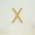 thumbnail image 3 of Package of 1, 18 Inch X 1/2" Thickness MDF Letter X in The Century Gothic Font, Thick, Upper Case for Art & Craft Project, Made in USA, 3 of 4