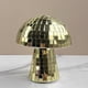 thumbnail image 5 of Discoteca Con Espejo Forma Seta Reflectante Retro para Mesa Fiesta, 5 of 9