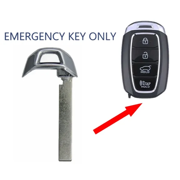 Hyundai 2017-2021 / Emergency Key Blade / KK12 / PN: 81996-J9020