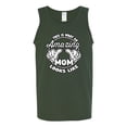 thumbnail image 2 of Wild Bobby, This is What an Amazing Mom Looks Like, Mother's Day, Men Graphic Tank Top, Forest Green, 2XL, 2 of 3