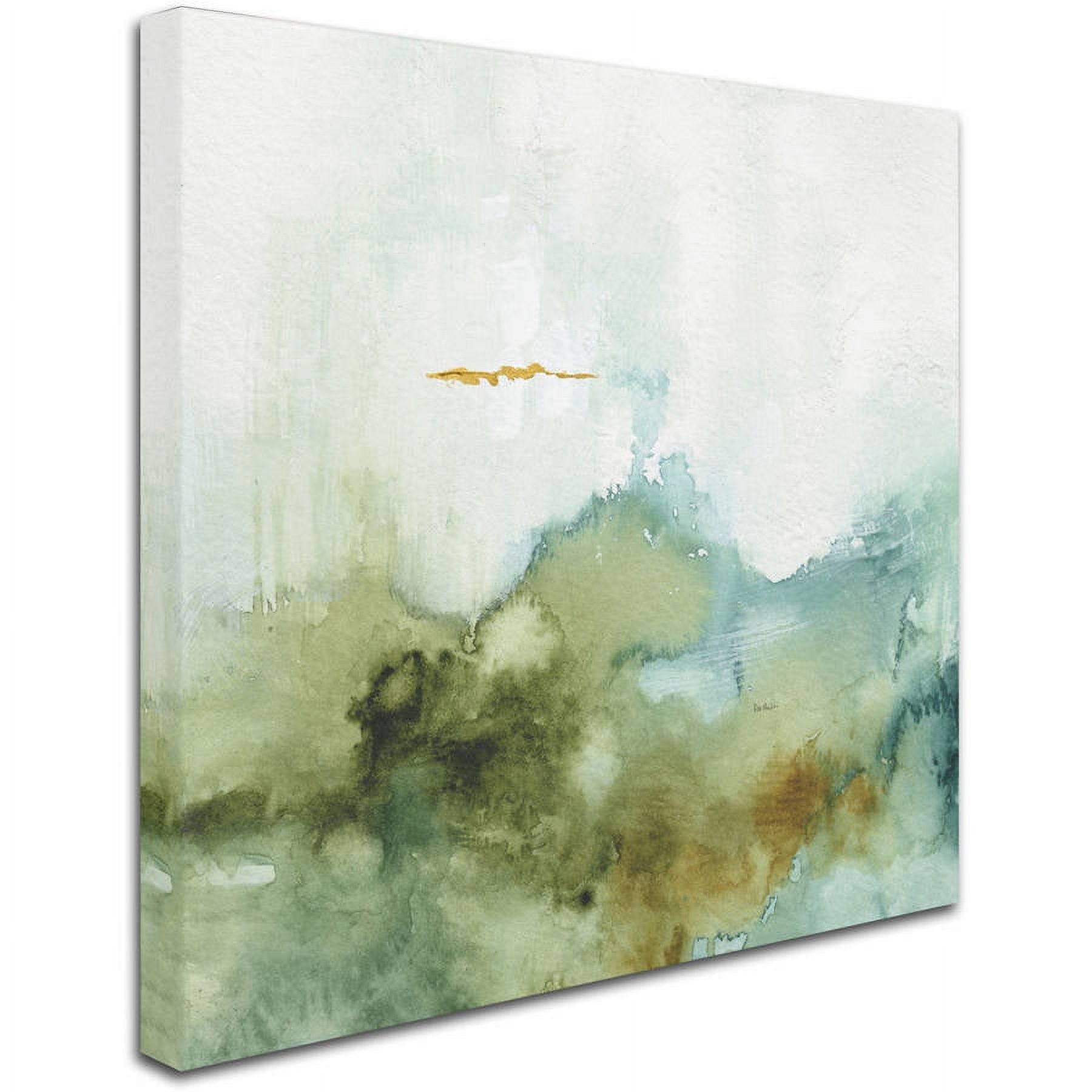Trademark Fine Art "My Greenhouse Abstract III" Canvas Art by Lisa Audit