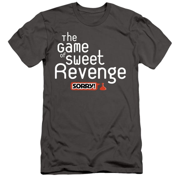 Sorry Sweet Revenge S/S Adult 30/1 T-Shirt Charcoal