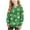 Green, variant on Lorytime Girls Sweatshirts for Kids Boys Christmas Snowflakes Plaid Shirt Crew Neck Long Sleeve Pullover Cute Tops Blue