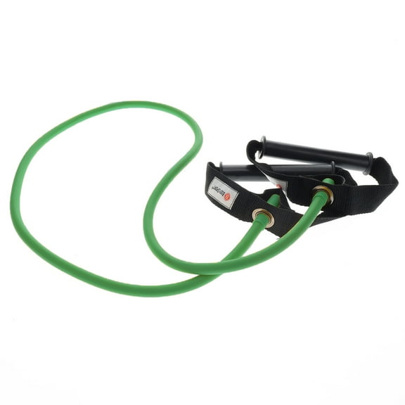 Body Sport Studio Series Resistance Tubes with Hard Handles - 4 ft Extra Heavy Resistance Bands for Toning, Strengthening, Stretching, Rehabilitation, and Mobility (Bulk Packaging)