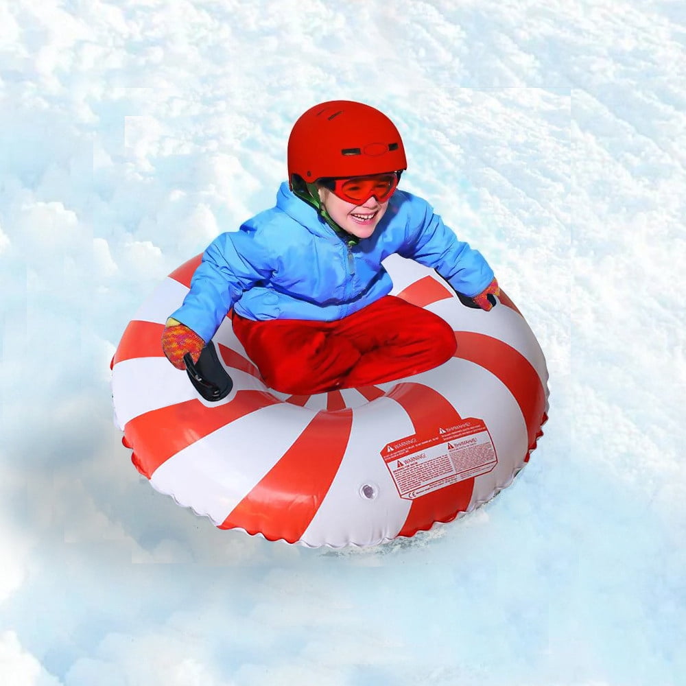 Durable Inflatable Sled for Family Winter Adventures and Outdoor
