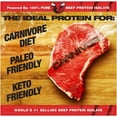 thumbnail image 5 of MuscleMeds Carnivor Beef Protein Isolate Powder – 23g Hydrolyzed Beef Protein, Sugar-Free & Lactose-Free – Fruit Punch Flavor, 4 lb, 56 Servings, 5 of 7