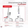 thumbnail image 5 of LeLuv® Vacuum Pump Cylinder - 1.75" Inner Diameter x 9" Length, 5 of 9