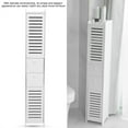 thumbnail image 1 of Bathroom Storage Cupboard Bathroom Corner Rack,Bathroom Storage Cabinet Tall Cabinet Floor Standing Storage Unit Corner Cabinet for Sufficient Storage Capacity, 1 of 7