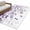 Navy blue, purple, variant on 2'x6' Rug Runners for Hallways Kitchen, Leaves Non Slip Entryway Beside Floor Carpet Runner, Pink Brown Summer Botanical Washable Laundry Room Bedroom Throw Rugs Mat for Family Pet