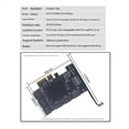 thumbnail image 3 of 9 Ports PCIE to SATA Card SATA 3 PCIe 1X Express Expansion Card PCIE SATA Controller Multiplier 6Gbps Expansion Adapter A,1 x PCIE to SATA Card, 3 of 8