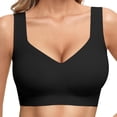 thumbnail image 2 of Afdoent Bras for Women Comfortable Seamless Full Coverage Bra for Women Wireless Bras with Soft Support Regular Plus Size, 2 of 7