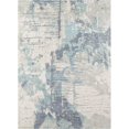 thumbnail image 1 of Momeni ILLUSIL-04BLU5076 Hand Tufted Illusions Rectangle Rug, Blue - 5 ft. x 7 ft. 6 in., 1 of 1