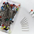 thumbnail image 2 of OUNONA 32Set Jewellery Making Supplies Glass Colorful Head Pins For Crafters And Sewers, 2 of 4