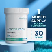 Constipation Relief Probiotics - Constipation Treatment, Men and Women, Once Daily, Doc Digest by Design..