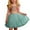 czb# Green95, variant on CUZIBR Kids Girls Dance Tutu Skirt Sequins Layered Short High Waist Embroidery Ballet Skirts Daily Casual Stylish Carnival Party Dancewear,Black,2-3 Years