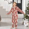thumbnail image 6 of Vzayyk 4T-14Y Size Aviliable Cozy One-Piece Footless Sleeper Pajama Vintage Cute Santa Claus, 6 of 8