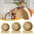 thumbnail image 3 of CUITING1X Hamster Wooden Silent Wheel Small Animal Exercise Wheel Accessories 2024 T0V7, 3 of 8