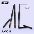 thumbnail image 6 of Avon Micro Fine Twist Up Brow Definer Pencil 0.13g | SOFT BLACK | Set of 2, 6 of 6