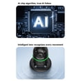thumbnail image 4 of NUEVO P03 Pro Estabilizador de cardán con rotación de 360 grados y seguimiento facial con IA, cardán de escritorio PTZ para teléfono inteligente en vivo, 4 of 8